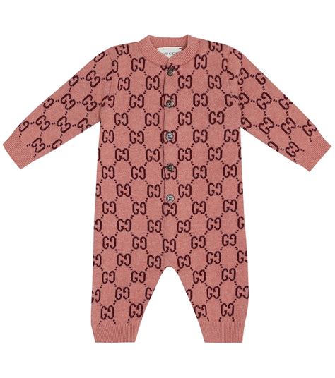 pink baby gucci socks|gucci infant onesie.